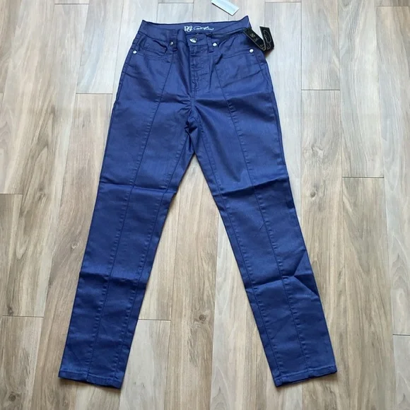 DG2 By Diane Gilman dark purple violet blue with stretch size 2 - Picture 9 of 14